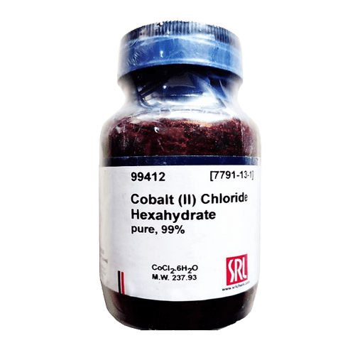Cobalt (II) Chloride Hexahydrate pure, 99%, 100Gm