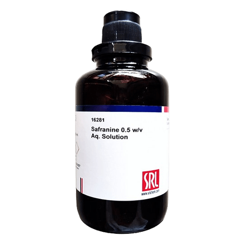 Safranine 0.5 w/v Aqueous Solution, 500ml