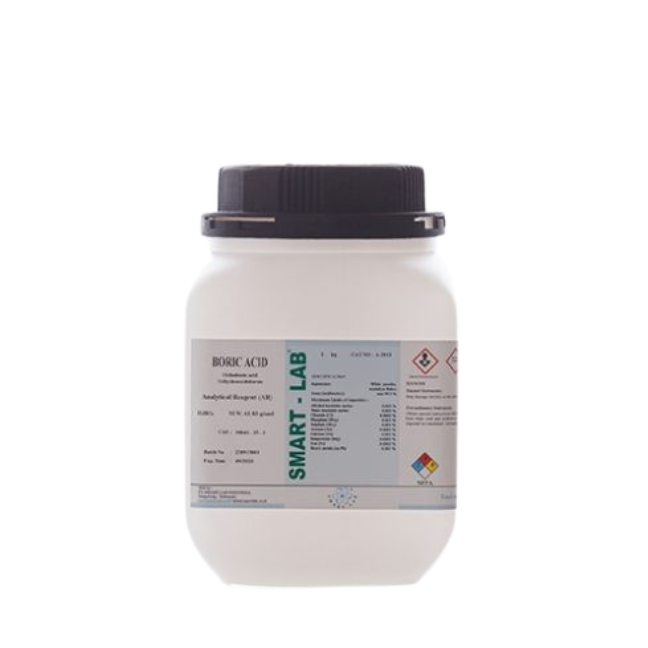 Boric acid, H3BO3