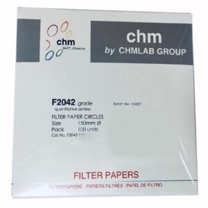 12.5cm/125mm CHM F2042 no.42 filter paper