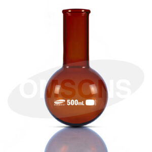 Flasks Boiling Round Bottom Single Neck Amber _ESMC, Germany