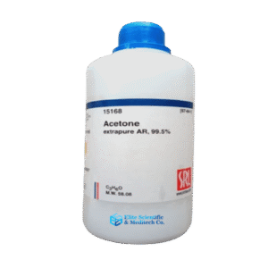 Acetone extra pure AR Grade (C3H6O), 99.5% 500ml