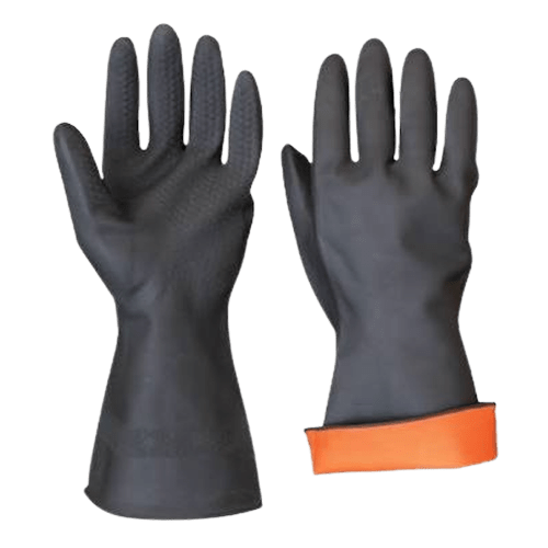 Rubber hand gloves, Tiger, China