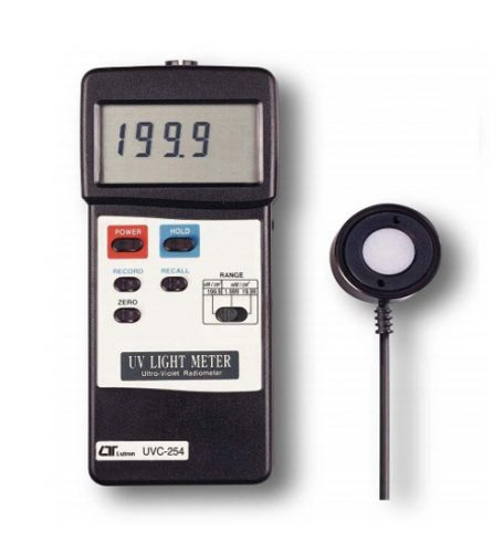 UV light meter, UVC-254