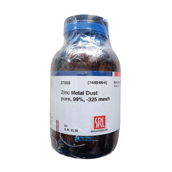 Zinc Metal Dust pure, 99%, -325 mesh 500Gm