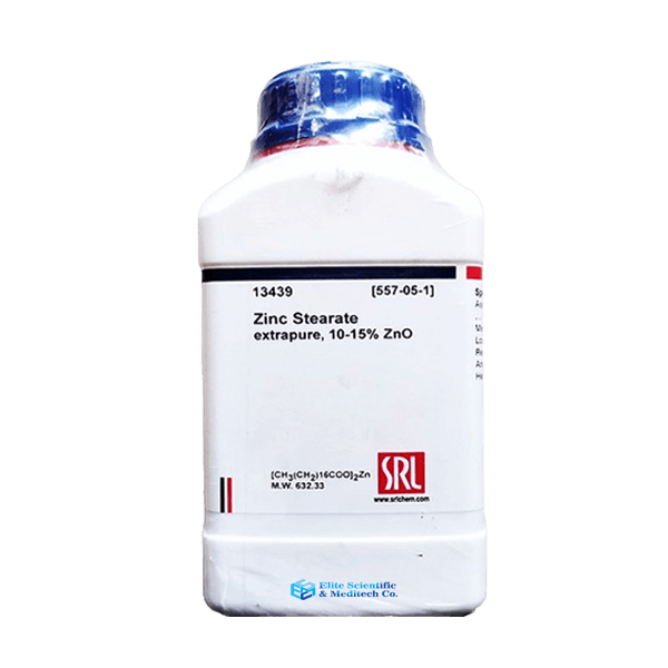 Zinc Stearate extrapure, 10-15%, ZnO, 500gm