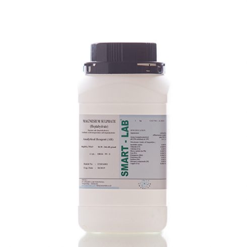 Magnesium sulphate heptahydrate, MgSO4.7H2O