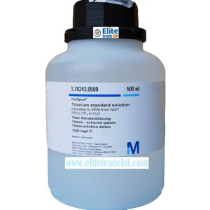 Titanium standard solution traceable to SRM from NIST (LIGHT) ₂TiF₆ in HOO 1000 mg / l Ti CertiPUR®