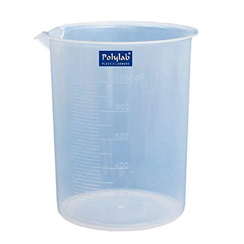 Polypropylene measuring beaker 1000 ml PolyLab