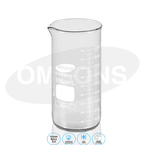 Beaker Tall form with spout _ESMC, Germany