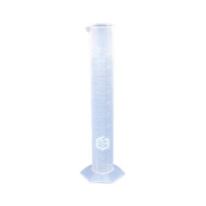 Plastic Measuring Cylinder 250 ml White color ESMC-Polylab