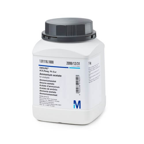 Ammonium acetate for analysis, E-MERCK
