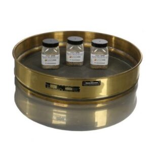 Analyses sieves test sand
