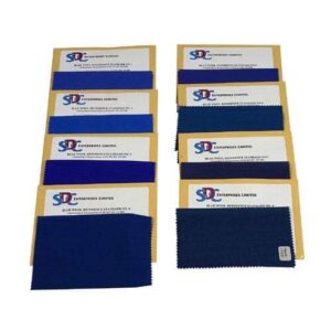 Blue Wool (1-8) Standards 15x25cm Pattern, SDC