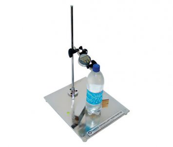 Digital LCD display adjustable bottle perpendicularity tester