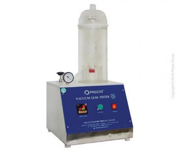 Digital displays bottles vacuum leak tester – Microprocessor based controls