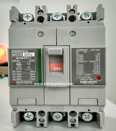 Devico- DB203CB Molded Case Circuit Breaker (MCCB)