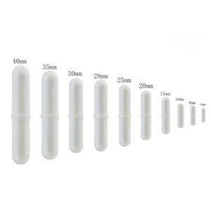 Round magnetic stirrer bar
