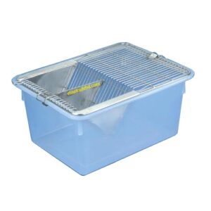 Plastic animal cage single grill Polylab
