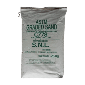 ASTM graded sand C778, SNL,ESMC, SNL, France