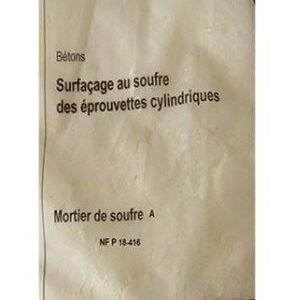Sulfur mortar