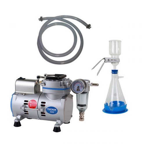 Vacuum filtration set with Rocker 300 vacuum pump, Rocker, Taiwan