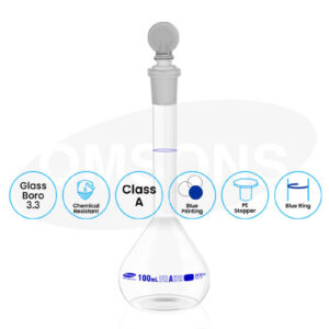 Volumetric Flask Wide Mouth Class A _ESMC, Germany