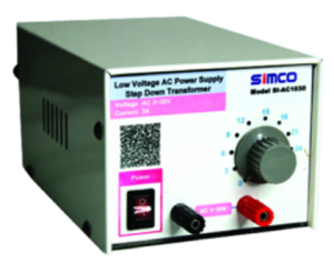 AC Step Down Transformer ac 3-30 Vac 10 Step, SI-AC1030, SI-AC1030 AC Step down Transformer ac 3-30 Vac 10 Step, AC Step Down Transformer ac 3-30 Vac, Step Down Transformer, AC Step Down Transformer, AC Step Down Transformer Bangladesh, AC Step Down Transformer price in bd, AC Step Down Transformer saler in bd, AC Step Down Transformer supplier in bd, Half & Full Wave Bridge Rectifier Trainer Board SI-DR9020, Half & Full Wave Bridge Rectifier Trainer Board SI-DR9020, Half Wave and Full Wave Bridge Rectifier Circuit Trainer Board, SI-DR9020 Half Wave and Full Wave Bridge Rectifier Circuit Trainer Board, SI-DR9020 Bangladesh, Half Wave and Full Wave Bridge Rectifier Circuit Trainer Board price in bd, Half Wave and Full Wave Bridge Rectifier Circuit Trainer Board saler in bd, Half Wave and Full Wave Bridge Rectifier Circuit Trainer Board supplier in bd, SI-DR9020 esmcbd, Analogue Trainer ETW 3600, Analogue Trainer, ETW 3600 Analogue Trainer, Analogue Trainer Board with Function Generator, ETW 3600 Analogue Trainer esmcbd, ETW 3600 Analogue Trainer price in bd, ETW 3600 Analogue Trainer saler in bd, ETW 3600 Analogue Trainer elitetradebd, Analogue Trainer Board with Function Generator 0.1 Hz to 100 KHz, Decade Resistance Box, SI-R40103 Decade Resistance Box, Decade Resistance Box price in Bangladesh, Decade Resistance Box seller in bd, Digital Color Test Pattern Generator PAL System, SI-850, SI-850 Digital Color Test Pattern Generator PAL System, Digital Color Test Pattern Generator PAL System price in Bangladesh, Power Project Board ETW 3000, ETW 3000 esmcbd, ETW 3000 Power Project Board, ETW 3000, Power Project Board price in bd, Power Project Board saler in bd, Power Project Board supplier in bd, Power Project Board Bangladesh, OP-AMP Trainer and Differential Amplifier SI-OP-AMP741, OP-AMP Trainer as Inverting Non-Inverting Summing & Differential Amplifier, SI-OP-AMP741, SI-OP-AMP741 OP-AMP Trainer and Differential Amplifier, OP-AMP Trainer and Differential Amplifier price in Bangladesh, OP-AMP Trainer and Differential Amplifier saler in bd, OP-AMP Trainer and Differential Amplifier Bangladesh, Analogue Trainer Board with Function Generator (0.1Hz to 100KHz), ETW 3600, Digital Trainer Board, ETW 3700, Power Project Board, ETW 3000, UJT as Relaxation Oscillator Trainer, SI-2654A, Digital Logic Trainer Board &Step-Down Transformer, SI-AD9015D, Half Wave and Full Wave Bridge Rectifier Circuit Trainer Board, SI-DR9020, Basic Logic Trainer Board, SI-2208L, Digital p-n Junction I-V Characteristics Trainer, SI-9205D, Half and full Adder & Half and Full Subtractor Trainer, SI-9914HS, SR JK D and T Flip-Flop Trainer, SI-SR9923, OP-AMP Trainer as Inverting Non-Inverting Summing & Differential Amplifier, SI-OP AMP741, Digital p-n Junction I-V and Zener Diode Characteristics Trainer, SI-9207AZ, SCR Characteristics Trainer, SI-9507DA, FET Characteristics Trainer, SI-9508DA, Energy gap Equipment for Semiconductor diode (Ge & Si.) & Intrinsic, Semiconductor with digital volt. Current & temperature readout, SI-DEG9251, Transistor's Characteristics Equipment p-n-p & n-p-n for c-b, & c-e Configurations for a and b parameter (With Digital Readout.), SI-DTC 9950, DC Power Supply: Regulated Dual Output DC Power Supply with Short Circuit Protection and Digital Voltage & Current Readout (Variable volts ± 0 to 30V & current 0 to 3A max.), SI-D3003VA, DC Power Supply: Regulated Dual Output DC Power Supply with Short Circuit Protection and Digital Voltage & Current Readout (Variable volts ± 0 to 30V & current 0 to 5A max.), SI-D3005VA, DC Power Supply: Stabilized Triple Output DC Power Supply with Digital Voltage Readout (Variable volts ± 0 to 30 / 3A; 5VDC /3A), SI-DF30053VA, DC Power Supply: Regulated Single Output DC Power Supply with Short Circuit Protection and Digital Voltage & Current Readout (Variable volts 0 to 60V & current 0 to 3A max.), SI-S6003VA, DC Power Supply: Regulated Single Output DC Power Supply with Short Circuit Protection and Digital Voltage & Current Readout (Variable volts 0 to 60V & current 0 to 5A max.), SI-S6005VA, DC Power Supply: Regulated Single Output DC Power Supply with Short Circuit Protection and Digital Voltage & Current Readout (Variable volts 0 to 30V & current 0 to 3A max.), SI-S3003VA, DC Power Supply: Regulated Single Output DC Power Supply with Short Circuit Protection and Digital Voltage & Current Readout (Variable volts 0 to 30V & current 0 to 5A max.), SI-S3005VA, DC Power Supply: Regulated Single Output DC Power Supply with Short Circuit Protection and Digital Voltage Readout (Variable volts 0 to 30V & current 0 to 4A max.), SI-S3004V, DC Power Supply: Regulated Single Output DC Power Supply with Short Circuit Protection and Digital Voltage Readout (Variable volts 0 to 30V & current 0 to 3A max.), SI-S3003V, DC Power Supply: Stabilized Dual Output DC Power Supply (Variable volts ±0 to 20 & current 1.5 A max.)Digital Voltage Readout, SI-D2001V, AC Step Down Transformer ac 3~30 Vac, 10 Step, SI-AC1030, AC-DC Power Supply: AC Step Down Transformer and Regulated DC Power Supply (AC 3-30V ac, 1A & DC ±0-30V, 1.5A), SI-DAD3030V, Regulated AC &DC Power Supply ( AC 0~250V 2A & DC 0-30V, 3A), SI-AD30250-3, Regulated DC Power Supply (DC 0~250V 10A), SI-DC25010AV, Regulated AC &DC Power Supply (AC 0~30/40V 2A & DC 0-30V, 3A), SI-AD3030-3, DC Power Supply: Stabilized Single DC Power Supply with Short Circuit Protection. (Variable volts 1.2V to 15/20V & current 1 A max.), SI-S1501D/ SI-S2001D, DC Power Supply: Stabilized Dual DC Power Supply with Short Circuit Protection. (Variable volts ±1.2V to ± 20V & current 1 A max.), SI-S2002D, Fixed DC Power Supply: Stabilized DC Power Supply, Very Low ripple with Short Circuit Protection Output Voltage 2.2V Output Current 1A, SI-F902, Fixed DC Power Supply: Stabilized DC Power Supply, Very Low ripple with Short Circuit Protection Output Voltage 5V Output Current 1A, SI-F905, Fixed DC Power Supply: Stabilized DC Power Supply, Very Low ripple with Short Circuit Protection Output Voltage 6V Output Current 1A, SI-F906, Fixed DC Power Supply: Stabilized DC Power Supply, Very Low ripple with Short Circuit Protection Output Voltage 12V Output Current 10A, SI-F1210A, Fixed DC Power Supply: Stabilized DC Power Supply, Very Low ripple with Short Circuit Protection Output Voltage 12V Output Current 15A, SI-F1215A, Fixed DC Power Supply: Stabilized DC Power Supply, Very Low ripple with Short Circuit Protection Output Voltage 12V Output Current 20A, SI-F1220A, Discharge Tube Power Supply: Hi-voltage DC power supply (DC output volts 5.8 KV (current 10mA max.) with Discharge Holder, SI-9704S, Transducer Equipment: To Determination the Characteristics Impedance of a Transducer, SI-901A, Transducer Equipment: Acoustic Transducer Equipment for Measuring the Speed of Sound, SI-902A, Sodium Vapor Lamp35W Power Supply with setup (without Lamp), SI-9704S, Sodium Vapor Lamp35W, Power Supply with setup (with Lamp UK), SI-9704SL, Audio Generator 0.2Hz-200KHz, SI-ASG200, Bread board system with Bench Type Base, SI-PB9001, Digital color Test Pattern Generator System PAL, SI- 850, RC Low Pass, High Pass and Band Pass Filter and RLC Series and Parallel Resonance Circuit Trainer, SI-RLC2058R, Inductor (1mH to 100mH Any Single value), SI-LxxxmH, Decade Inductor Box: 1mH-20mH/ 2mH-20mH/5mH-50mH/10mH-100mH, SI-L1010, Multi Induction Box: 0.5 – 100mH (10 option), SI-L10100H, Decade Capacitor BOX: 0.01µF 0.1µF, SI-1010C, Multi Capacitor Box 0.1-10 µF, SI-MC101, Decade Resistance BOX, SI-R2XX, Decade Resistance BOX, SI-R3XX, Decade Resistance BOX, SI-R4XX, Decade Resistance BOX, SI-R5XX, Solar Cell, SI-1009SC, Professional Digital Geiger Counter, USA. With 3 source, GCA-07W-DL, G M Counter: Intermediate GM System, USA, ST365A, G M Counter: Intermediate GM System, USA, ST365B, Spectrometers and Scintillation Spectroscopy System PC Base, USA, SCA System, Advance Spectroscopy Lab for PC USA, ADVPCI 1K, Advance Spectroscopy Lab for PC USA, ADVPCI 2K, Advance Spectroscopy Lab for PC USA, ADVPCI 4K, Universal Computer Spectroscopy Lab for PC USA, UCS30-1K, Universal Computer Spectroscopy Lab for PC USA, UCS30-2K, Universal Computer Spectroscopy Lab for PC USA, UCS30-4K, Source Set: Resolving Time set consisting of 2 each TI-20 Half disk plus a blank for determining GM dead time, RSS2, Source Set: A set of Three solid sources; Po-210Salpha, Sr-90-S beta, and Co- 60-S gamma all 3 are exempt quantities. USA, RSS3, Source Set: A set of four Gamma source, Co-57. Cs-137, Co-60 and “Unknown”, RSS4, Source Set: A set of Five sources: Po-210S alpha, Cs-137S, Sr-90S beta, TI- 204S beta, Co-60S gamma, USA, RSS5, Source Set: A set of eight sources for scintillation spectrometry. Includes Ba- 133S, Cd-109S, Co-57S, Co-60S, Cs-137S, Na-22S, Mn-54S and the mixture source Cs/ZnS as an “unknown” for student Identification, exempt quantities, RSS8, USA, Absorber Set: This is a complete absorber set. It has 20 calibrated absorbers ranging from 5mg/cm2 to 7200 mg/cm2 for use with a, b and g attenuation studies. Absorbers are made from plastic, aluminum and lead. USA, RAS20, GM Tubes, USA, GM35, 10 MHz Single Channel CRT; LODESTAR (Origin China), LOS-610A, 20MHz Dual Channel CRT; LODESTAR (Origin Taiwan), MOS-620B, 40MHz Dual Channel CRT; LODESTAR (Origin Taiwan), MOS-640B, 50MHz Dual Channel RCT; LODESTAR (Origin Taiwan), MOS-650B, 25MHz Dual Channel Color Digital Storage Oscilloscope Sample Rate 500Msps, UNI-T (Origin Hong Kong), UTD2025CL, 50MHz Dual Channel Color Digital Storage Oscilloscope Sample Rate 500Msps, UNI-T (Origin Hong Kong), UTD2052CL, 60MHz Dual Channel Color Digital Storage Oscilloscope Sample Rate 1GS/s, UNI-T (Origin Hong Kong), UTD2062CE, 100MHz Dual Channel Color Digital Storage Oscilloscope Sample Rate 1Gsps, UNI-T (Origin Hong Kong), UTD2102CE, 100MHz Four Channel Color Digital Storage Oscilloscope Sample Rate 1Gsps, UNI-T (Origin Hong Kong), UTD2104CE, 150MHz Dual Channel Color Digital Storage Oscilloscope Sample Rate 1Gsps, UNI-T (Origin Hong Kong), UTD2152CE, 200MHz Four Channel Color Digital Storage Oscilloscope Sample Rate 1Gsps, UNI-T (Origin Hong Kong), UTD2202CE, Oscilloscope Probe 40MHz, Taiwan, P6040, Oscilloscope Probe 60MHz, Taiwan, P6060, Oscilloscope Probe 100MHz, Taiwan, P6100, Audio Signal Generator: 10 Hz-1MHz, KENWOOD (Origin Japan), AG-203D, Audio Signal Generator: 10 Hz-1MHz, LODESTAR (Origin Taiwan), AG-2601A, Audio Signal Generator: 10 Hz-1MHz, LODESTAR (Origin Taiwan), LGA-101A, RF Signal Generator 100KHz – 150MHz, LGA-102A, Function generator: 0.2Hz-2MHz, UNI-T (Origin Hong Kong), UTG9002C-II, Function generator: 0.3Hz-3MHz; GW Instek (Origin Taiwan), SFG-1013, Function generator: 0.2Hz-2MHz; LW (Origin China), LW-1641, Function generator: 0.5Hz-5MHz; LW (Origin China), LW-1642, Function generator: up to 3MHz; LODESTAR (Origin Taiwan), MFG-2103, Function generator: up to 5MHz; LODESTAR (Origin Taiwan), MFG-2105, Function generator: up to 10MHz; LODESTAR (Origin Taiwan), MFG-2110, 200 MHz Frequency Counter; LODESTAR (Origin Taiwan), FC-5250C, 3GHz Frequency Counter; LODESTAR (Origin Taiwan), TFC-3000U, NTSC Color Bar Pattern Generator, LODESTAR (Origin Taiwan), CPG-1366A, PAL/B Color Bar Pattern Generator; LODESTAR (Origin Taiwan), CPG-1367A, Analogue AC/DC Power Supply Output 0-16VDC /0-10A, 0-16VAC / 0-5A, 0- 130VAC / 0-2.5A; LODESTAR (Origin Taiwan), Model- 850, Analogue Single Output DC Power Supply 0-30V / 3A; LODESTAR (Origin Taiwan), LPS-3003, Digital Single Output DC Power Supply 0-30V / 3A; LODESTAR (Origin Taiwan), LPS-3003D, Digital Single Output DC Power Supply 0-30V / 5A; LODESTAR (Origin Taiwan), LPS-3005D, Digital Triple Output DC, Power Supply 2x 0-30V / 3A, 1x 5V /3A; LODESTAR (Origin Taiwan), LPS-323DII, Digital Triple Output DC Power Supply 2x 0-30V / 5A , 1x 5V /5A; LODESTAR (Origin Taiwan, LPS-325DII, Digital Single Channel Output DC Power Supply± 0~30VDC, ± 0~10A, with output ON/OFF Switch and Preset switch; LODESTAR (Origin Taiwan), LPS-3010DII, Digital Single Channel Output DC Power Supply± 0~60VDC, ± 0~5A, with output ON/OFF Switch and Preset switch; LODESTAR (Origin Taiwan), LPS-605DII, Digital Single Channel OutputDC Power Supply ± 0~30VDC, ± 0~20A, with output ON/OFF Switch and Preset switch; LODESTAR (Origin Taiwan, LPS-3020D, Digital Triple Output DC Power Supply 2x 0-30V / 3A, 1x 5V /3A with output ON/OFF Switch and Preset switch; LODESTAR (Origin Taiwan), MPS-3003LP-3,Digital Triple Output DC Power Supply 2x 0-30V / 5A, 1x 5V /5A with output ON/OFF Switch and Preset switch; LODESTAR (Origin Taiwan, MPS-3005LP-3, DC Power Supply LODESTAR 0-30V 30A, LODESTAR (Origin Taiwan, LPS-3030D, DC Power Supply LODESTAR 0-30V 5A; LODESTAR (Origin Taiwan, SP-305TD, DC Power Supply LODESTAR 0-30V 3A; LODESTAR (Origin Taiwan, LPS303D, Analogue MULTIMETER; SANWA (Made in Japan), YX-360TRF, Analogue MULTIMETER; Lodestar (Origin Taiwan), LA01365, Digital MULTIMETER 3-½-Digit; SANWA (Made in Japan), CD800a, Digital MULTIMETER 4-Digit; LODESTAR (Origin Taiwan), LD9815B, Digital MULTIMETER 4-Digit with Temperature; LODESTAR (Origin Taiwan), LD9817B, Digital MULTIMETER 4-Digit; Fluke (Origin USA), 15B, Digital MULTIMETER 4-Digit with Temperature, Fluke (Origin USA), 17B, Bench Type Digital MULTIMETER 4-½ Digit; LODESTAR (Origin Taiwan), TH1941, Bench Type Digital MULTIMETER 5-½ Digit; LODESTAR (Origin Taiwan), TH1951, Bench Type Digital MULTIMETER 6-½ Digit; LODESTAR (Origin Taiwan), TH1961, Portable LCR Meter 6000 Count; LODESTAR (Origin Taiwan), TH-2821B, Portable LCR Meter 6000 Count, MASTECH (Origin Korea), MS5300, Portable LCR Meter 4000 Count; MIC (Origin Taiwan), LCR-4070D, Analogue and Digital Trainer (Taiwan), AT700, Hi-Voltage Machine Lab (SIMCO), BD-609, Microprocessor Trainer, 8086/8088, DSP Trainer, Mobile Communication Trainer GSM/CDMA, PLC Control Lab With Experimental Module, Communication Trainer, Fiber Optic Communication Trainer, Microcontroller Trainer, PLC Trainer, Analogue Communication Trainer, Digital Communication Trainer, Oscilloscope Probe 3.3 GHz Tectonics/HP USA, LUX Meter (light meter), Flux Meter (magnetic field meter), IC (Digital/Analogue), Transistor, Capacitor, Diode, Resistor, Zener Diode, UJT, FET, LED, LDR, Opto-Coupler, Seven segment Display (C-A/C-K), EPROM, EEPROM, Stepper Motor, Microcontroller, Alfa Numerical LCD Display, 16x1, 16x2, 16x4, 20x2, 20x4 and Graphics B&W/ Color, Discharge Tube: (Made in China/UK), Helium, Neon, Argon, Hydrogen any single, Bi-Prism Apparatus Complete set (with Lamp/with out Lamp), Newton’s Ring Apparatus complete set (with Lamp), Lambda, USA, Newton’s Ring Apparatus complete set (with Lamp), Pasco USA, Newton’s Ring Apparatus complete set (with Lamp) INDOSAW, India, Ballistic Galvanometer with laser light and scale setup India, Intermediate Spectrometer, Philips Harries, UK, Advance Spectrometer, Philips Harries, UK, Traveling Microscope: Stainless steel Vernier Constant 0.001cms, INDOSAW, India, Spectrometer Prism: (Origin UK), Extra Dens Flint Glass, R.I-1.65, Diffraction Grating:600/mm (3B Scientific Germany), GPS GARMIN USA eTrex Legend Cx, Digital Balance Four Digit 120/210G Germany