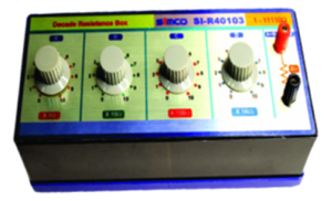 Decade Resistance Box SI-R40103, SI-R40103 Decade Resistance Box, SI-R40103 esmcbd, SI-R40103 elitetradebd, Decade Resistance Box price in bd, Decade Resistance Box saler in bd, Decade Resistance Box supplier in bd, Decade Resistance Box manufacturer in bd, Decade Resistance Box, SI-R40103 Decade Resistance Box, Decade Resistance Box price in Bangladesh, Decade Resistance Box seller in bd, Digital Color Test Pattern Generator PAL System, SI-850, SI-850 Digital Color Test Pattern Generator PAL System, Digital Color Test Pattern Generator PAL System price in Bangladesh, Power Project Board ETW 3000, ETW 3000 esmcbd, ETW 3000 Power Project Board, ETW 3000, Power Project Board price in bd, Power Project Board saler in bd, Power Project Board supplier in bd, Power Project Board Bangladesh, OP-AMP Trainer and Differential Amplifier SI-OP-AMP741, OP-AMP Trainer as Inverting Non-Inverting Summing & Differential Amplifier, SI-OP-AMP741, SI-OP-AMP741 OP-AMP Trainer and Differential Amplifier, OP-AMP Trainer and Differential Amplifier price in Bangladesh, OP-AMP Trainer and Differential Amplifier saler in bd, OP-AMP Trainer and Differential Amplifier Bangladesh, Analogue Trainer Board with Function Generator (0.1Hz to 100KHz), ETW 3600, Digital Trainer Board, ETW 3700, Power Project Board, ETW 3000, UJT as Relaxation Oscillator Trainer, SI-2654A, Digital Logic Trainer Board &Step-Down Transformer, SI-AD9015D, Half Wave and Full Wave Bridge Rectifier Circuit Trainer Board, SI-DR9020, Basic Logic Trainer Board, SI-2208L, Digital p-n Junction I-V Characteristics Trainer, SI-9205D, Half and full Adder & Half and Full Subtractor Trainer, SI-9914HS, SR JK D and T Flip-Flop Trainer, SI-SR9923, OP-AMP Trainer as Inverting Non-Inverting Summing & Differential Amplifier, SI-OP AMP741, Digital p-n Junction I-V and Zener Diode Characteristics Trainer, SI-9207AZ, SCR Characteristics Trainer, SI-9507DA, FET Characteristics Trainer, SI-9508DA, Energy gap Equipment for Semiconductor diode (Ge & Si.) & Intrinsic, Semiconductor with digital volt. Current & temperature readout, SI-DEG9251, Transistor's Characteristics Equipment p-n-p & n-p-n for c-b, & c-e Configurations for a and b parameter (With Digital Readout.), SI-DTC 9950, DC Power Supply: Regulated Dual Output DC Power Supply with Short Circuit Protection and Digital Voltage & Current Readout (Variable volts ± 0 to 30V & current 0 to 3A max.), SI-D3003VA, DC Power Supply: Regulated Dual Output DC Power Supply with Short Circuit Protection and Digital Voltage & Current Readout (Variable volts ± 0 to 30V & current 0 to 5A max.), SI-D3005VA, DC Power Supply: Stabilized Triple Output DC Power Supply with Digital Voltage Readout (Variable volts ± 0 to 30 / 3A; 5VDC /3A), SI-DF30053VA, DC Power Supply: Regulated Single Output DC Power Supply with Short Circuit Protection and Digital Voltage & Current Readout (Variable volts 0 to 60V & current 0 to 3A max.), SI-S6003VA, DC Power Supply: Regulated Single Output DC Power Supply with Short Circuit Protection and Digital Voltage & Current Readout (Variable volts 0 to 60V & current 0 to 5A max.), SI-S6005VA, DC Power Supply: Regulated Single Output DC Power Supply with Short Circuit Protection and Digital Voltage & Current Readout (Variable volts 0 to 30V & current 0 to 3A max.), SI-S3003VA, DC Power Supply: Regulated Single Output DC Power Supply with Short Circuit Protection and Digital Voltage & Current Readout (Variable volts 0 to 30V & current 0 to 5A max.), SI-S3005VA, DC Power Supply: Regulated Single Output DC Power Supply with Short Circuit Protection and Digital Voltage Readout (Variable volts 0 to 30V & current 0 to 4A max.), SI-S3004V, DC Power Supply: Regulated Single Output DC Power Supply with Short Circuit Protection and Digital Voltage Readout (Variable volts 0 to 30V & current 0 to 3A max.), SI-S3003V, DC Power Supply: Stabilized Dual Output DC Power Supply (Variable volts ±0 to 20 & current 1.5 A max.)Digital Voltage Readout, SI-D2001V, AC Step Down Transformer ac 3~30 Vac, 10 Step, SI-AC1030, AC-DC Power Supply: AC Step Down Transformer and Regulated DC Power Supply (AC 3-30V ac, 1A & DC ±0-30V, 1.5A), SI-DAD3030V, Regulated AC &DC Power Supply ( AC 0~250V 2A & DC 0-30V, 3A), SI-AD30250-3, Regulated DC Power Supply (DC 0~250V 10A), SI-DC25010AV, Regulated AC &DC Power Supply (AC 0~30/40V 2A & DC 0-30V, 3A), SI-AD3030-3, DC Power Supply: Stabilized Single DC Power Supply with Short Circuit Protection. (Variable volts 1.2V to 15/20V & current 1 A max.), SI-S1501D/ SI-S2001D, DC Power Supply: Stabilized Dual DC Power Supply with Short Circuit Protection. (Variable volts ±1.2V to ± 20V & current 1 A max.), SI-S2002D, Fixed DC Power Supply: Stabilized DC Power Supply, Very Low ripple with Short Circuit Protection Output Voltage 2.2V Output Current 1A, SI-F902, Fixed DC Power Supply: Stabilized DC Power Supply, Very Low ripple with Short Circuit Protection Output Voltage 5V Output Current 1A, SI-F905, Fixed DC Power Supply: Stabilized DC Power Supply, Very Low ripple with Short Circuit Protection Output Voltage 6V Output Current 1A, SI-F906, Fixed DC Power Supply: Stabilized DC Power Supply, Very Low ripple with Short Circuit Protection Output Voltage 12V Output Current 10A, SI-F1210A, Fixed DC Power Supply: Stabilized DC Power Supply, Very Low ripple with Short Circuit Protection Output Voltage 12V Output Current 15A, SI-F1215A, Fixed DC Power Supply: Stabilized DC Power Supply, Very Low ripple with Short Circuit Protection Output Voltage 12V Output Current 20A, SI-F1220A, Discharge Tube Power Supply: Hi-voltage DC power supply (DC output volts 5.8 KV (current 10mA max.) with Discharge Holder, SI-9704S, Transducer Equipment: To Determination the Characteristics Impedance of a Transducer, SI-901A, Transducer Equipment: Acoustic Transducer Equipment for Measuring the Speed of Sound, SI-902A, Sodium Vapor Lamp35W Power Supply with setup (without Lamp), SI-9704S, Sodium Vapor Lamp35W, Power Supply with setup (with Lamp UK), SI-9704SL, Audio Generator 0.2Hz-200KHz, SI-ASG200, Bread board system with Bench Type Base, SI-PB9001, Digital color Test Pattern Generator System PAL, SI- 850, RC Low Pass, High Pass and Band Pass Filter and RLC Series and Parallel Resonance Circuit Trainer, SI-RLC2058R, Inductor (1mH to 100mH Any Single value), SI-LxxxmH, Decade Inductor Box: 1mH-20mH/ 2mH-20mH/5mH-50mH/10mH-100mH, SI-L1010, Multi Induction Box: 0.5 – 100mH (10 option), SI-L10100H, Decade Capacitor BOX: 0.01µF 0.1µF, SI-1010C, Multi Capacitor Box 0.1-10 µF, SI-MC101, Decade Resistance BOX, SI-R2XX, Decade Resistance BOX, SI-R3XX, Decade Resistance BOX, SI-R4XX, Decade Resistance BOX, SI-R5XX, Solar Cell, SI-1009SC, Professional Digital Geiger Counter, USA. With 3 source, GCA-07W-DL, G M Counter: Intermediate GM System, USA, ST365A, G M Counter: Intermediate GM System, USA, ST365B, Spectrometers and Scintillation Spectroscopy System PC Base, USA, SCA System, Advance Spectroscopy Lab for PC USA, ADVPCI 1K, Advance Spectroscopy Lab for PC USA, ADVPCI 2K, Advance Spectroscopy Lab for PC USA, ADVPCI 4K, Universal Computer Spectroscopy Lab for PC USA, UCS30-1K, Universal Computer Spectroscopy Lab for PC USA, UCS30-2K, Universal Computer Spectroscopy Lab for PC USA, UCS30-4K, Source Set: Resolving Time set consisting of 2 each TI-20 Half disk plus a blank for determining GM dead time, RSS2, Source Set: A set of Three solid sources; Po-210Salpha, Sr-90-S beta, and Co- 60-S gamma all 3 are exempt quantities. USA, RSS3, Source Set: A set of four Gamma source, Co-57. Cs-137, Co-60 and “Unknown”, RSS4, Source Set: A set of Five sources: Po-210S alpha, Cs-137S, Sr-90S beta, TI- 204S beta, Co-60S gamma, USA, RSS5, Source Set: A set of eight sources for scintillation spectrometry. Includes Ba- 133S, Cd-109S, Co-57S, Co-60S, Cs-137S, Na-22S, Mn-54S and the mixture source Cs/ZnS as an “unknown” for student Identification, exempt quantities, RSS8, USA, Absorber Set: This is a complete absorber set. It has 20 calibrated absorbers ranging from 5mg/cm2 to 7200 mg/cm2 for use with a, b and g attenuation studies. Absorbers are made from plastic, aluminum and lead. USA, RAS20, GM Tubes, USA, GM35, 10 MHz Single Channel CRT; LODESTAR (Origin China), LOS-610A, 20MHz Dual Channel CRT; LODESTAR (Origin Taiwan), MOS-620B, 40MHz Dual Channel CRT; LODESTAR (Origin Taiwan), MOS-640B, 50MHz Dual Channel RCT; LODESTAR (Origin Taiwan), MOS-650B, 25MHz Dual Channel Color Digital Storage Oscilloscope Sample Rate 500Msps, UNI-T (Origin Hong Kong), UTD2025CL,  50MHz Dual Channel Color Digital Storage Oscilloscope Sample Rate 500Msps, UNI-T (Origin Hong Kong), UTD2052CL, 60MHz Dual Channel Color Digital Storage Oscilloscope Sample Rate 1GS/s, UNI-T (Origin Hong Kong), UTD2062CE, 100MHz Dual Channel Color Digital Storage Oscilloscope Sample Rate 1Gsps, UNI-T (Origin Hong Kong), UTD2102CE, 100MHz Four Channel Color Digital Storage Oscilloscope Sample Rate 1Gsps, UNI-T (Origin Hong Kong), UTD2104CE, 150MHz Dual Channel Color Digital Storage Oscilloscope Sample Rate 1Gsps, UNI-T (Origin Hong Kong), UTD2152CE, 200MHz Four Channel Color Digital Storage Oscilloscope Sample Rate 1Gsps, UNI-T (Origin Hong Kong), UTD2202CE, Oscilloscope Probe 40MHz, Taiwan, P6040, Oscilloscope Probe 60MHz, Taiwan, P6060, Oscilloscope Probe 100MHz, Taiwan, P6100, Audio Signal Generator: 10 Hz-1MHz, KENWOOD (Origin Japan), AG-203D, Audio Signal Generator: 10 Hz-1MHz, LODESTAR (Origin Taiwan), AG-2601A, Audio Signal Generator: 10 Hz-1MHz, LODESTAR (Origin Taiwan), LGA-101A, RF Signal Generator 100KHz – 150MHz, LGA-102A, Function generator: 0.2Hz-2MHz, UNI-T (Origin Hong Kong), UTG9002C-II, Function generator: 0.3Hz-3MHz; GW Instek (Origin Taiwan), SFG-1013, Function generator: 0.2Hz-2MHz; LW (Origin China), LW-1641, Function generator: 0.5Hz-5MHz; LW (Origin China), LW-1642, Function generator: up to 3MHz; LODESTAR (Origin Taiwan), MFG-2103, Function generator: up to 5MHz; LODESTAR (Origin Taiwan), MFG-2105, Function generator: up to 10MHz; LODESTAR (Origin Taiwan), MFG-2110, 200 MHz Frequency Counter; LODESTAR (Origin Taiwan), FC-5250C, 3GHz Frequency Counter; LODESTAR (Origin Taiwan), TFC-3000U, NTSC Color Bar Pattern Generator, LODESTAR (Origin Taiwan), CPG-1366A, PAL/B Color Bar Pattern Generator; LODESTAR (Origin Taiwan), CPG-1367A, Analogue AC/DC Power Supply Output 0-16VDC /0-10A, 0-16VAC / 0-5A, 0- 130VAC / 0-2.5A; LODESTAR (Origin Taiwan), Model- 850, Analogue Single Output DC Power Supply 0-30V / 3A; LODESTAR (Origin Taiwan), LPS-3003, Digital Single Output DC Power Supply 0-30V / 3A; LODESTAR (Origin Taiwan), LPS-3003D, Digital Single Output DC Power Supply 0-30V / 5A; LODESTAR (Origin Taiwan), LPS-3005D, Digital Triple Output DC, Power Supply 2x 0-30V / 3A, 1x 5V /3A; LODESTAR (Origin Taiwan), LPS-323DII, Digital Triple Output DC Power Supply 2x 0-30V / 5A , 1x 5V /5A; LODESTAR (Origin Taiwan, LPS-325DII, Digital  Single  Channel  Output DC  Power  Supply± 0~30VDC, ± 0~10A, with output ON/OFF Switch and Preset switch; LODESTAR (Origin Taiwan), LPS-3010DII,  Digital  Single  Channel  Output DC  Power  Supply± 0~60VDC, ± 0~5A, with output ON/OFF Switch and Preset switch; LODESTAR (Origin Taiwan), LPS-605DII,  Digital  Single  Channel  OutputDC  Power  Supply ± 0~30VDC, ± 0~20A, with output ON/OFF Switch and Preset switch; LODESTAR (Origin Taiwan, LPS-3020D, Digital Triple  Output  DC  Power  Supply  2x 0-30V  / 3A,  1x 5V /3A with output ON/OFF Switch and Preset switch; LODESTAR (Origin Taiwan), MPS-3003LP-3,Digital Triple Output DC Power Supply 2x 0-30V / 5A, 1x 5V /5A with output ON/OFF Switch and Preset switch; LODESTAR (Origin Taiwan, MPS-3005LP-3, DC Power Supply LODESTAR 0-30V 30A, LODESTAR (Origin Taiwan, LPS-3030D, DC Power Supply LODESTAR 0-30V 5A; LODESTAR (Origin Taiwan, SP-305TD, DC Power Supply LODESTAR 0-30V 3A; LODESTAR (Origin Taiwan, LPS303D, Analogue MULTIMETER; SANWA (Made in Japan), YX-360TRF, Analogue MULTIMETER; Lodestar (Origin Taiwan), LA01365, Digital MULTIMETER 3-½-Digit; SANWA (Made in Japan), CD800a, Digital MULTIMETER 4-Digit; LODESTAR (Origin Taiwan), LD9815B, Digital MULTIMETER 4-Digit with Temperature; LODESTAR (Origin Taiwan), LD9817B, Digital MULTIMETER 4-Digit; Fluke (Origin USA), 15B, Digital MULTIMETER 4-Digit with Temperature, Fluke (Origin USA), 17B,  Bench Type Digital MULTIMETER 4-½ Digit; LODESTAR (Origin Taiwan), TH1941, Bench Type Digital MULTIMETER 5-½ Digit; LODESTAR (Origin Taiwan), TH1951, Bench Type Digital MULTIMETER 6-½ Digit; LODESTAR (Origin Taiwan), TH1961, Portable LCR Meter 6000 Count; LODESTAR (Origin Taiwan), TH-2821B, Portable LCR Meter 6000 Count, MASTECH (Origin Korea), MS5300, Portable LCR Meter 4000 Count; MIC (Origin Taiwan), LCR-4070D, Analogue and Digital Trainer (Taiwan), AT700, Hi-Voltage Machine Lab (SIMCO), BD-609, Microprocessor Trainer, 8086/8088, DSP Trainer, Mobile Communication Trainer GSM/CDMA, PLC Control Lab With Experimental Module, Communication Trainer, Fiber Optic Communication Trainer, Microcontroller Trainer, PLC Trainer, Analogue Communication Trainer, Digital Communication Trainer, Oscilloscope Probe 3.3 GHz Tectonics/HP USA, LUX Meter (light meter), Flux Meter (magnetic field meter), IC (Digital/Analogue), Transistor, Capacitor, Diode, Resistor, Zener Diode, UJT, FET, LED, LDR, Opto-Coupler, Seven segment Display (C-A/C-K), EPROM, EEPROM, Stepper Motor, Microcontroller, Alfa Numerical LCD Display, 16x1, 16x2, 16x4, 20x2, 20x4 and Graphics B&W/ Color, Discharge Tube: (Made in China/UK), Helium, Neon, Argon, Hydrogen any single, Bi-Prism Apparatus Complete set (with Lamp/with out Lamp), Newton’s Ring Apparatus complete set (with Lamp), Lambda, USA, Newton’s Ring Apparatus complete set (with Lamp), Pasco USA, Newton’s Ring Apparatus complete set (with Lamp) INDOSAW, India, Ballistic Galvanometer with laser light and scale setup India, Intermediate Spectrometer, Philips Harries, UK, Advance Spectrometer, Philips Harries, UK, Traveling Microscope: Stainless steel Vernier Constant 0.001cms, INDOSAW, India, Spectrometer Prism: (Origin UK), Extra Dens Flint Glass, R.I-1.65, Diffraction Grating:600/mm (3B Scientific Germany), GPS GARMIN USA eTrex Legend Cx, Digital Balance Four Digit 120/210G Germany