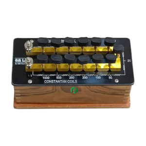 Resistance Box 0-1000 Ohm (Ω) for Physics lab Students ESMC, India