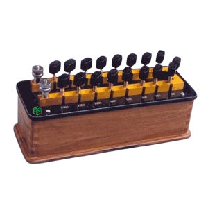 Resistance Box 0-5000 Ohm (Ω) for Physics lab Students ESMC, India