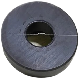 Round Magnet with Centeral Hole Dia 60mm, ESMC, India